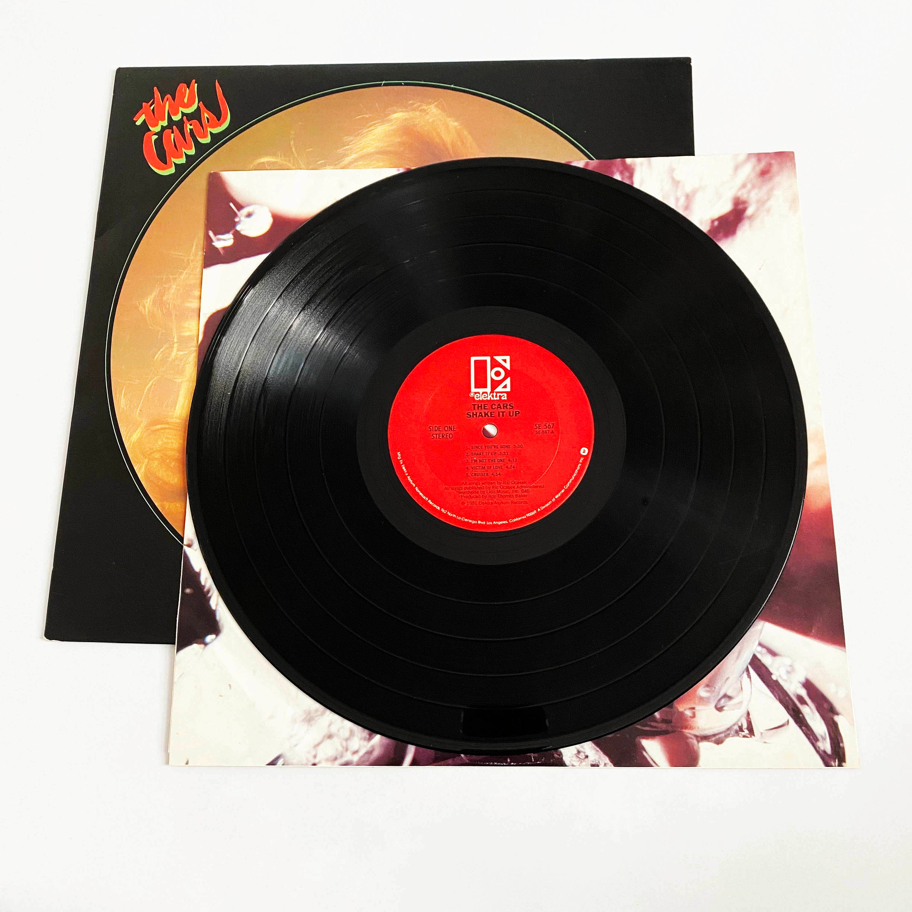 ヴィンテージ ザ・カーズ シェイク・イット・アップ ビニール LP