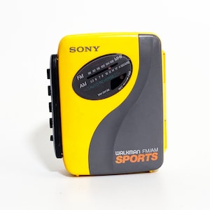 Vintage Sony Walkman Sports WM-SXF30 Cassette Alarm Clock AM/FM