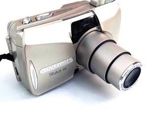 Olympus Mju III Wide 100 Point & Shoot Film Camera - Etsy