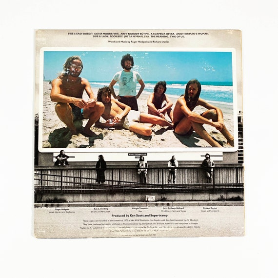 Vintage Supertramp Crisis? What Crisis? LP Album Record Vinyl LP