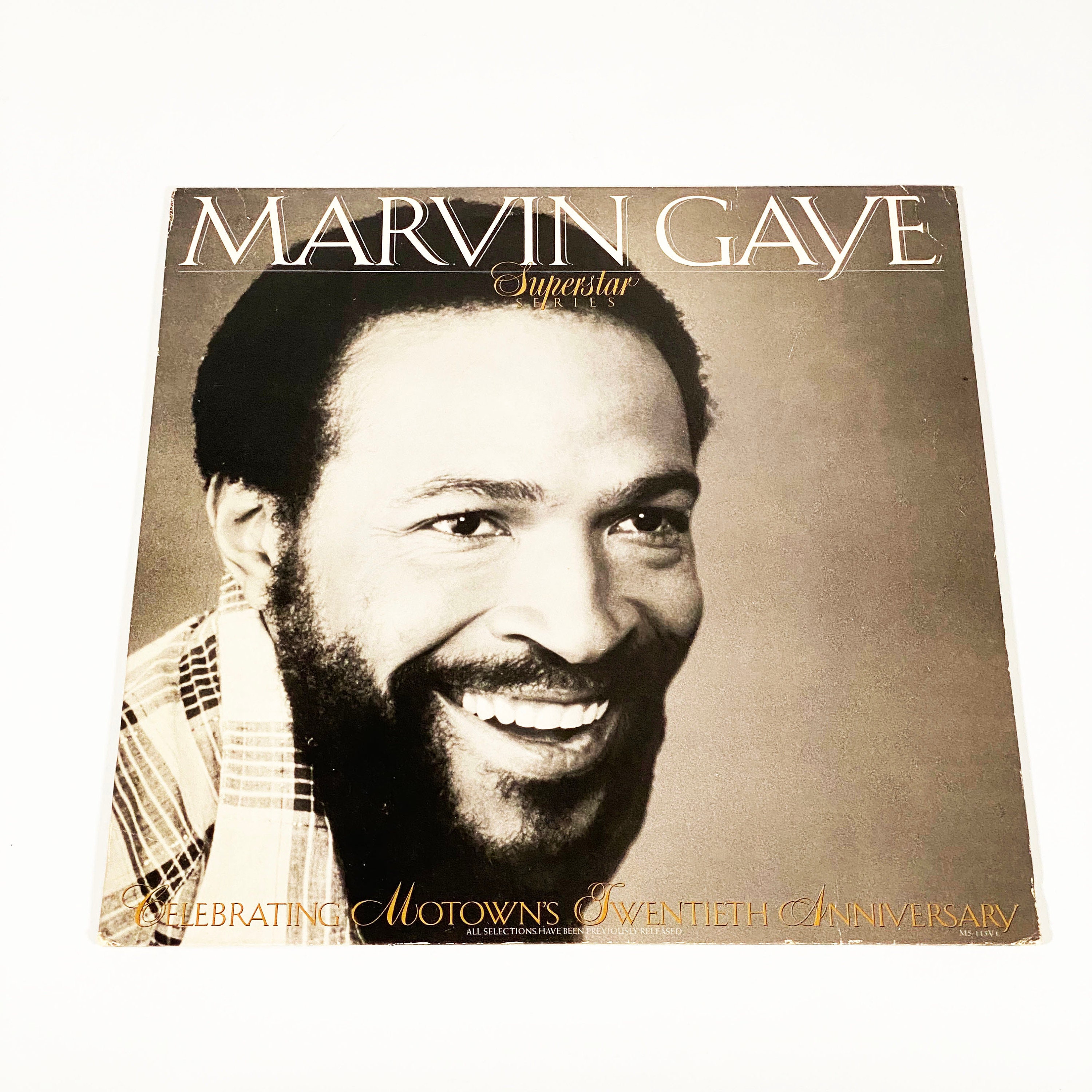 Vintage Marvin Gaye Greatest Hits Superstar Series LP Album