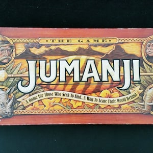 Vintage Jumanji Board Game 100% Complete 1995 Robin Williams 90s Games Toys Original 1990s