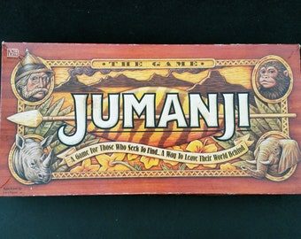 Vintage Jumanji Board Game 100% Complete 1995 Robin Williams 90s Toys 1990s Games game Night