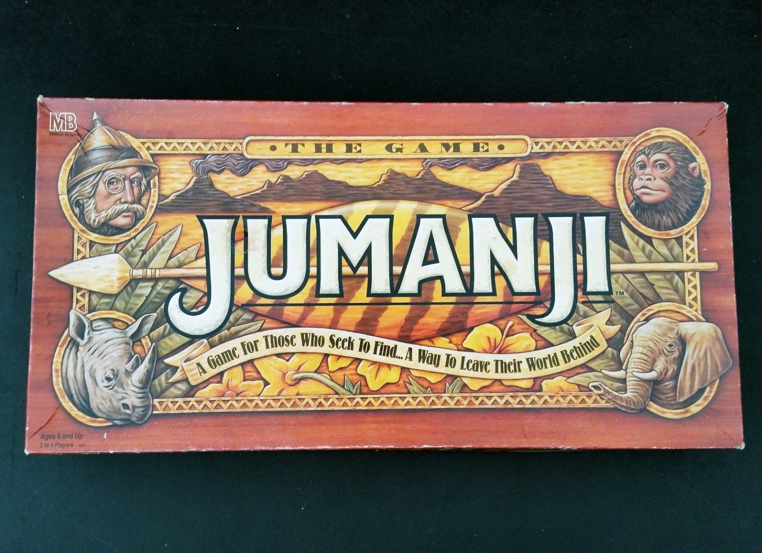 Vintage Jumanji Board Game 100% Complete 1995 Robin Williams 90s 