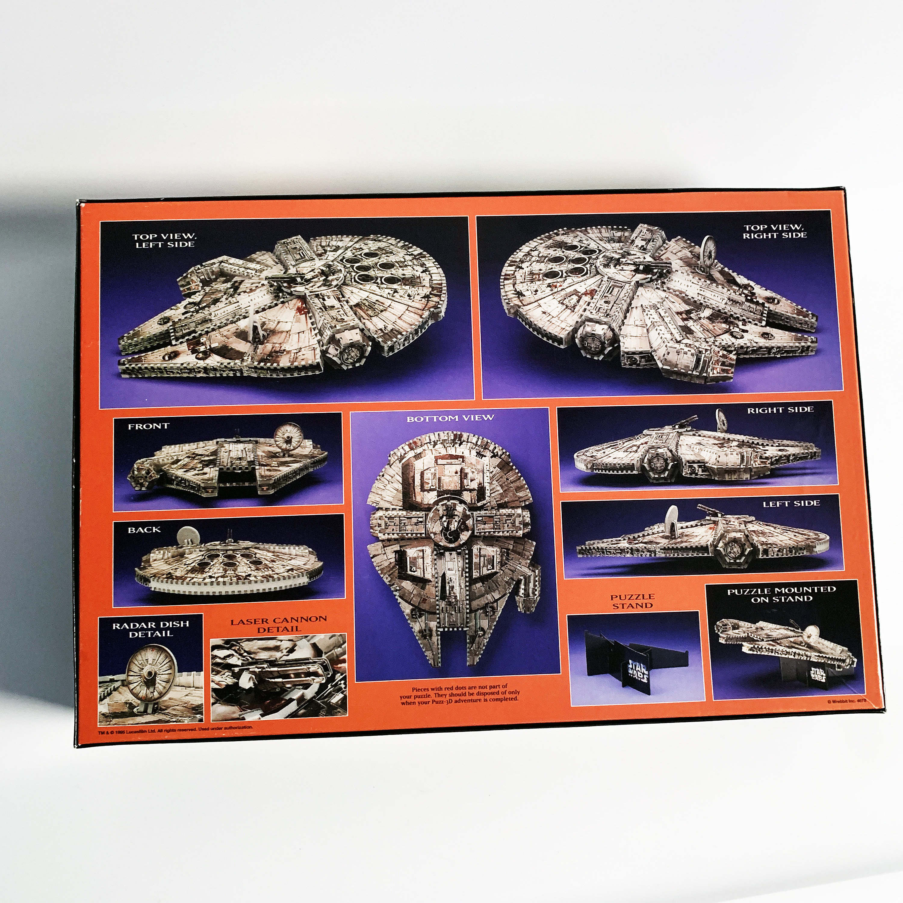 puzz3d  スターウォーズ　　　　　　　　　　　　　　　ミレニアムファルコン Amazon.co.jp: 本格仕様の立体模型スターウォーズ ミレニアム