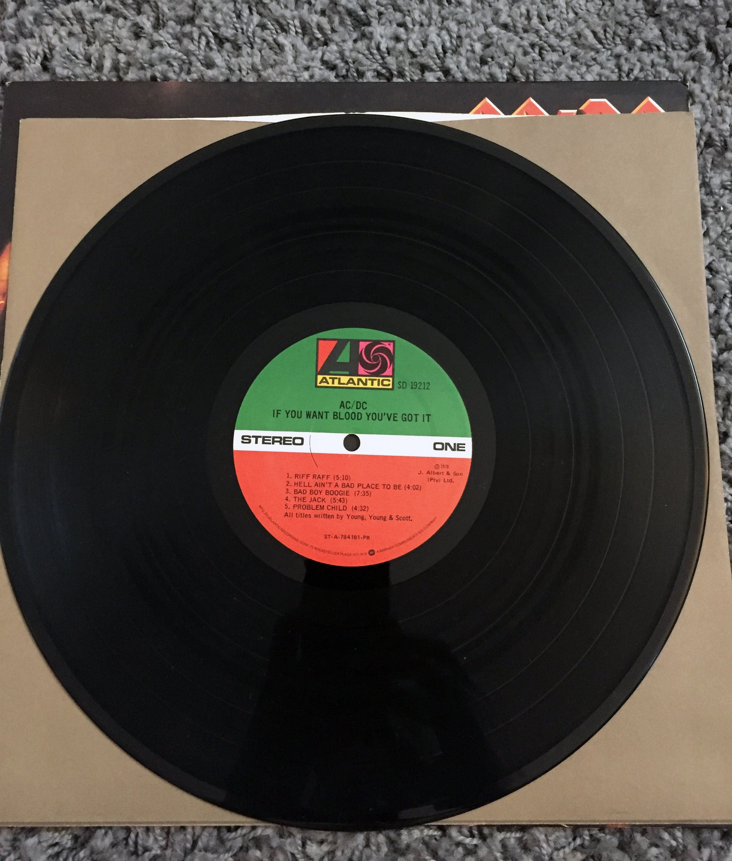 Original AC/DC If You Want Blood You