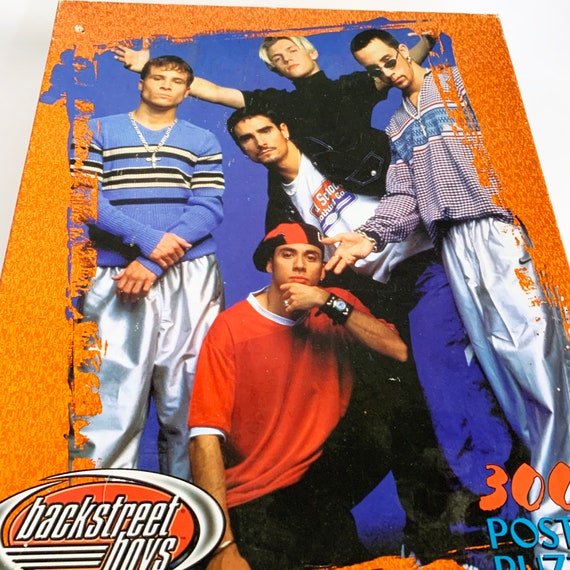 Rare Vintage Backstreet Boys 300 Piece Poster Jig Saw Puzzle