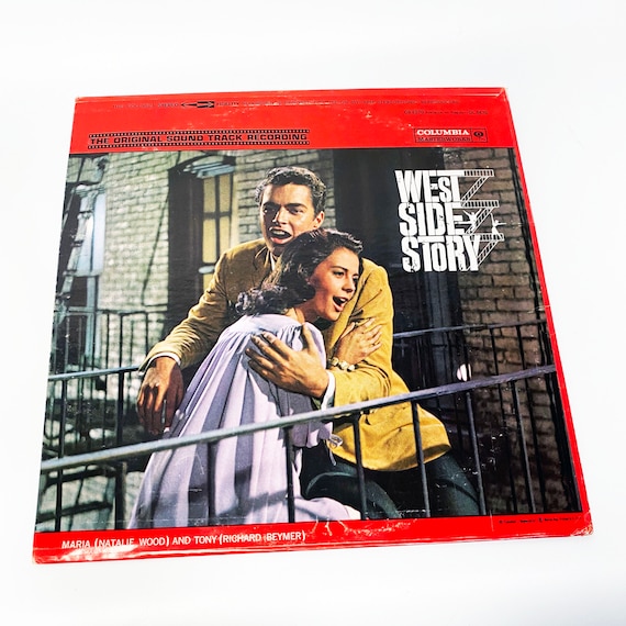 West Side Story Vinyl Album: Original 1961 Soundtrack Musical - Etsy