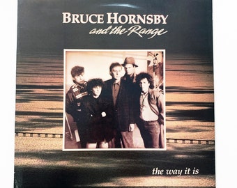 Vintage Bruce Hornsby and the Range The Way It Is Vinyl Record LP 1986 Album 12"