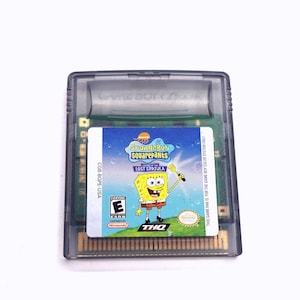 SpongeBob SquarePants Legend of the Lost Spatula Game Boy Color Video Game Authentic and Original