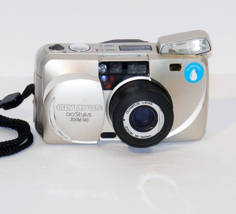 Vintage Olympus Stylus 140 Zoom 35mm Point and Shoot Film Etsy