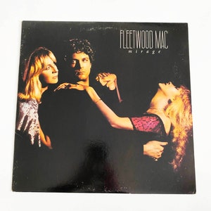 Vintage Fleetwood Mac Mirage 1982 Album 12&quot; LP Vinyl Record 80s 1980s Hold Me