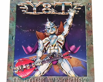 Y&T In Rock We Trust Vinyl LP (1984 80s Rock Album)