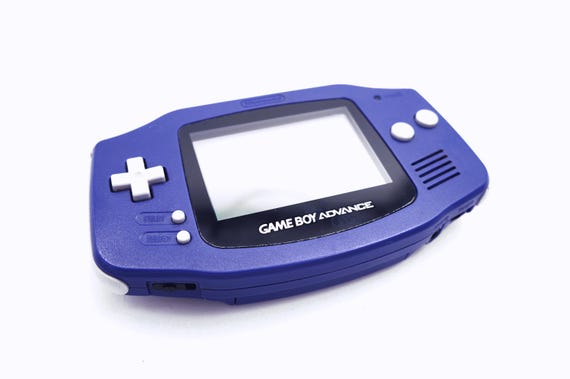 Vintage Original Nintendo Game Boy Advance Console AGB-001 Indigo