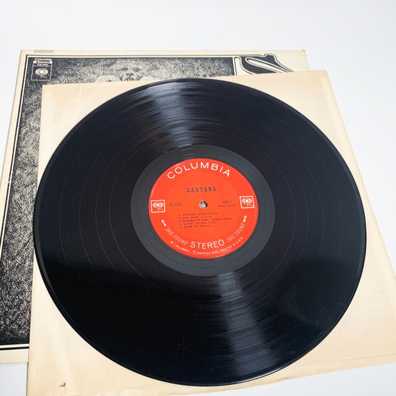 Vintage Santana Self Titled Excellent LP Vinyl 12 Record Album