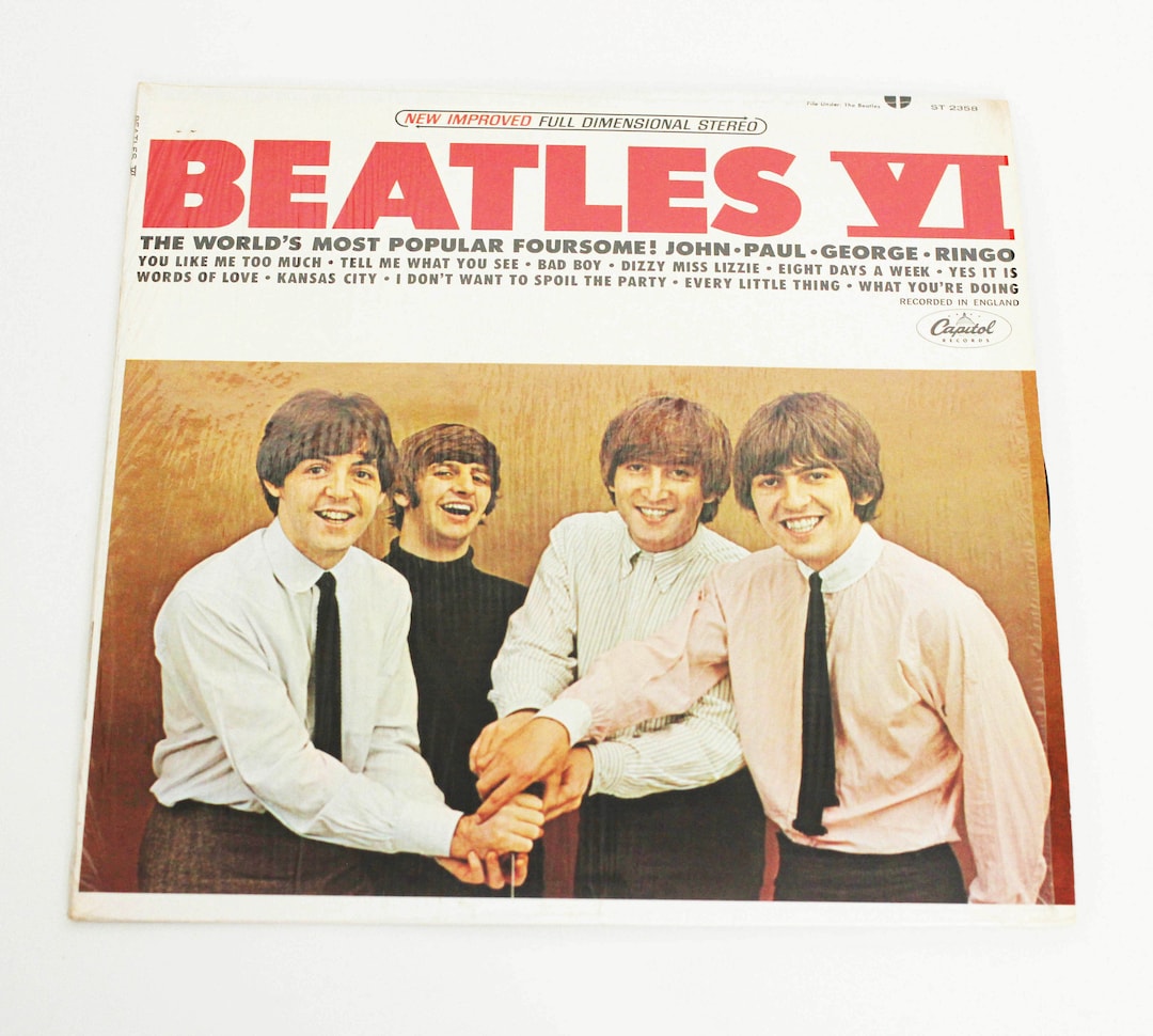 レコード　１２インチLP　ビートルズBEATLES/VI Vintage the Beatles Beatles VI 12