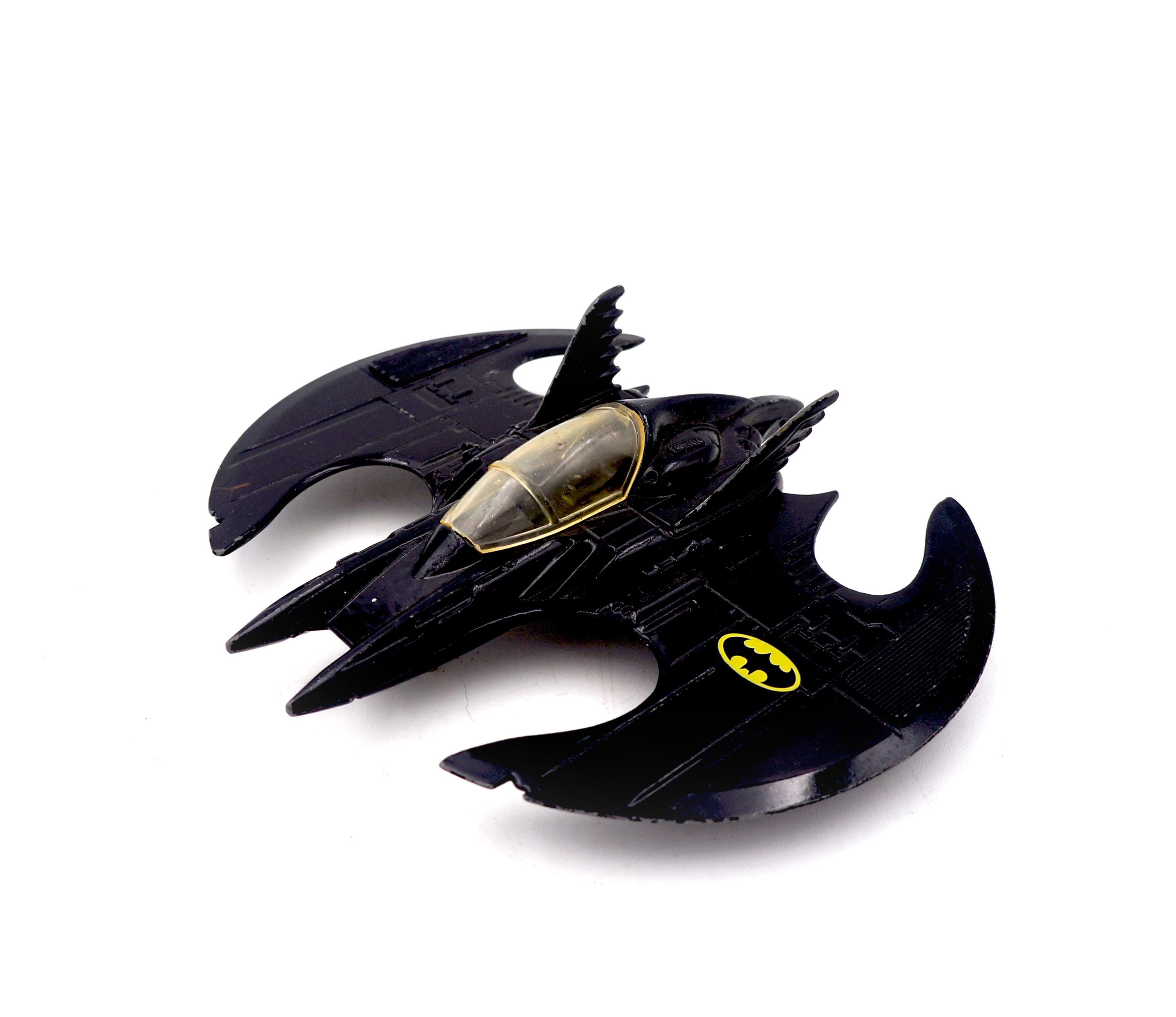 Vintage 1989 Ertl Batwing Batman Movie 1980s Batmobile Die Cast