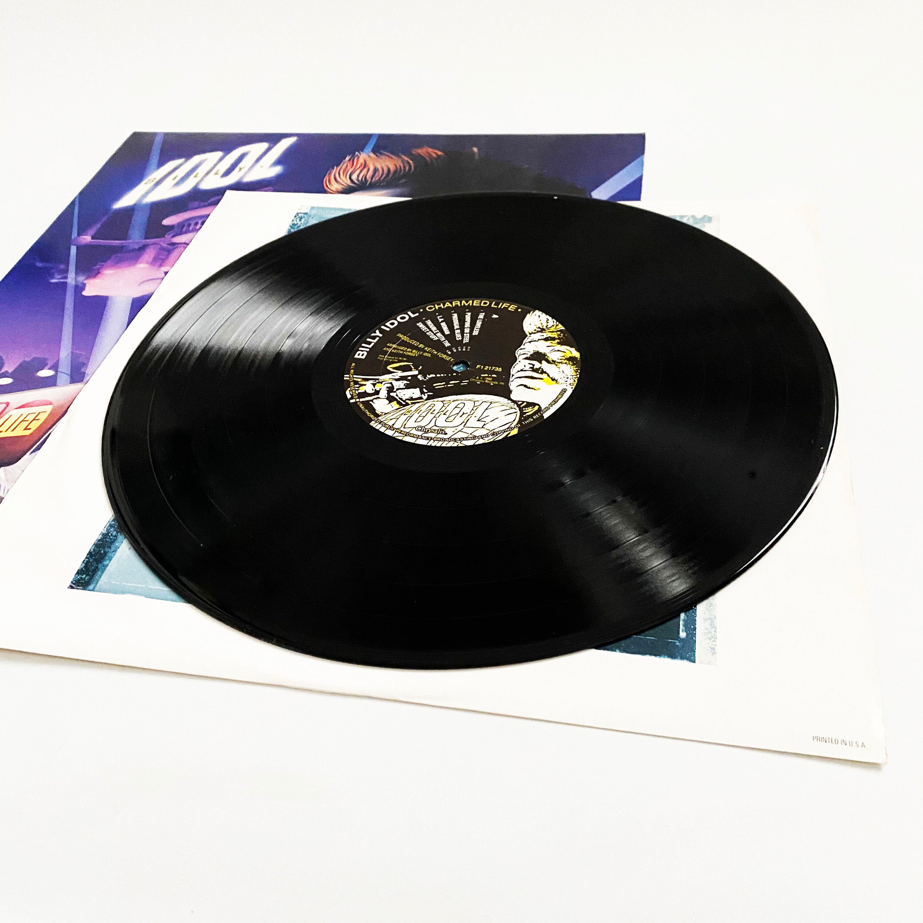洋楽 Billy Idol LP Charmed Life Billy Idol - Charmed Life - Amazon.com Music