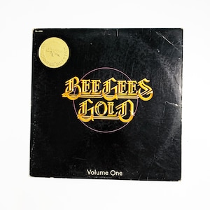 Vintage Bee Gees Gold Volume One LP Record Vinyl 1970s 70s Dance Disco