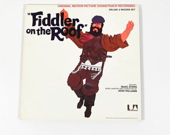 Fiddler On The Roof Vinyl Soundtrack (Original 1971 Musical Album)