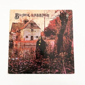Vintage Black Sabbath Self Titled Debut Album 1970 LP Record 12