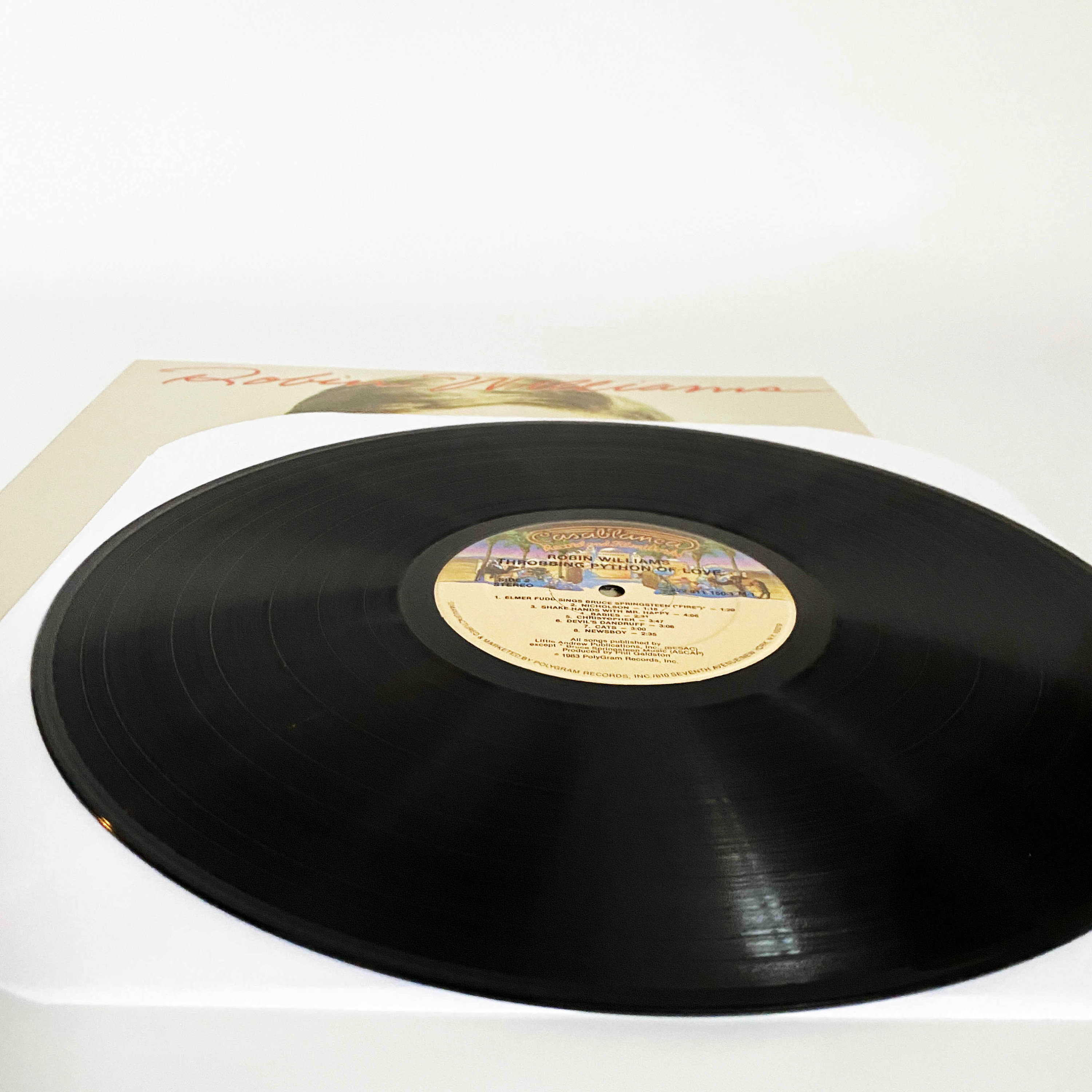 Vintage Robin Williams Throbbing Python of Love Standup Comedy