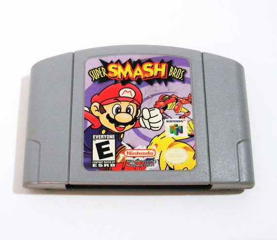 Super Smash Bros Nintendo 64 Tested Works Very Clean - Etsy 日本