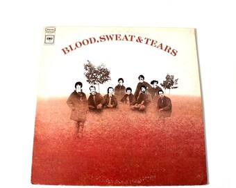 Vintage Blood Sweat & Tears Self Titled Album Vinyl LP Record 12" Original 1968