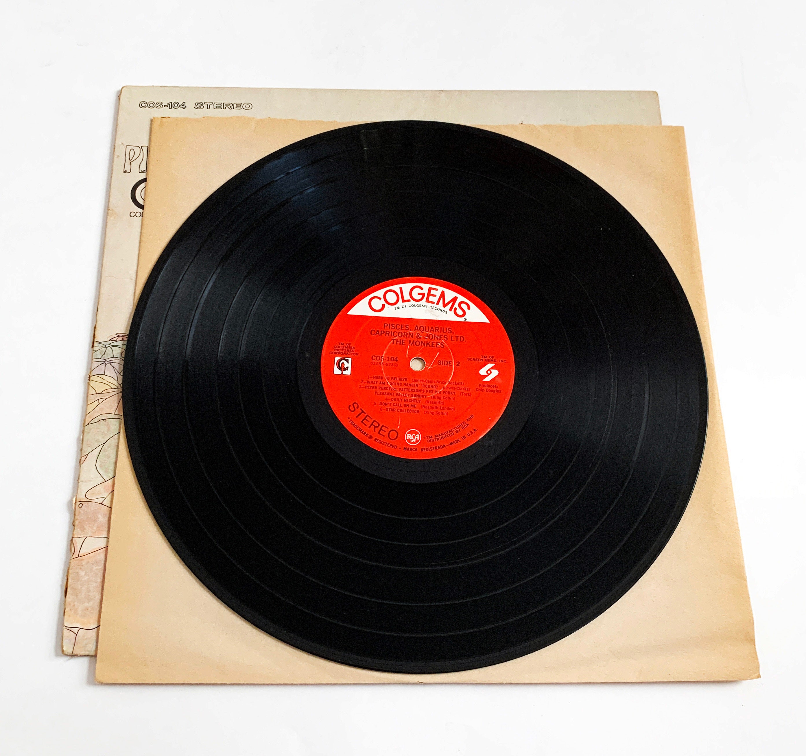 Vintage 1967 the Monkees Pisces Aquarius Capricorn & Jones Ltd 12