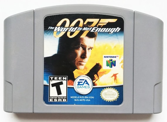 Vintage the World is Not Enough 007 Jame Bond Goldeneye