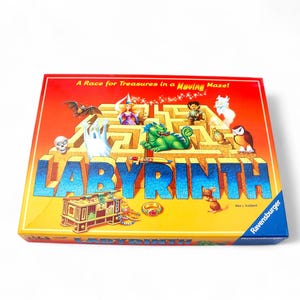 Vintage Ravensburger Labyrinth Board Game Maze 90s 100% Complete D&D image 2