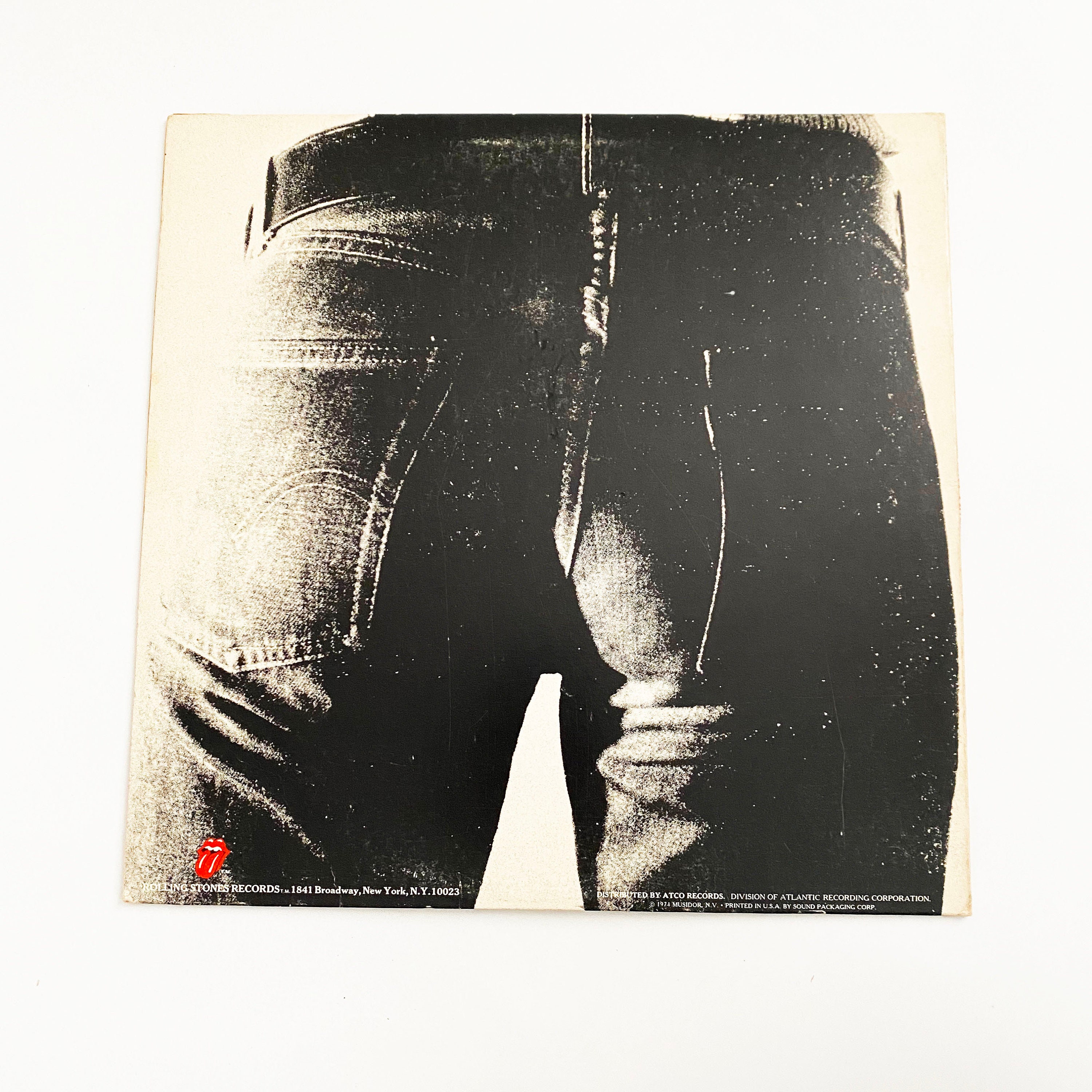 Vintage Rolling Stones Sticky Fingers LP, 1971 Zipper Cover - Etsy