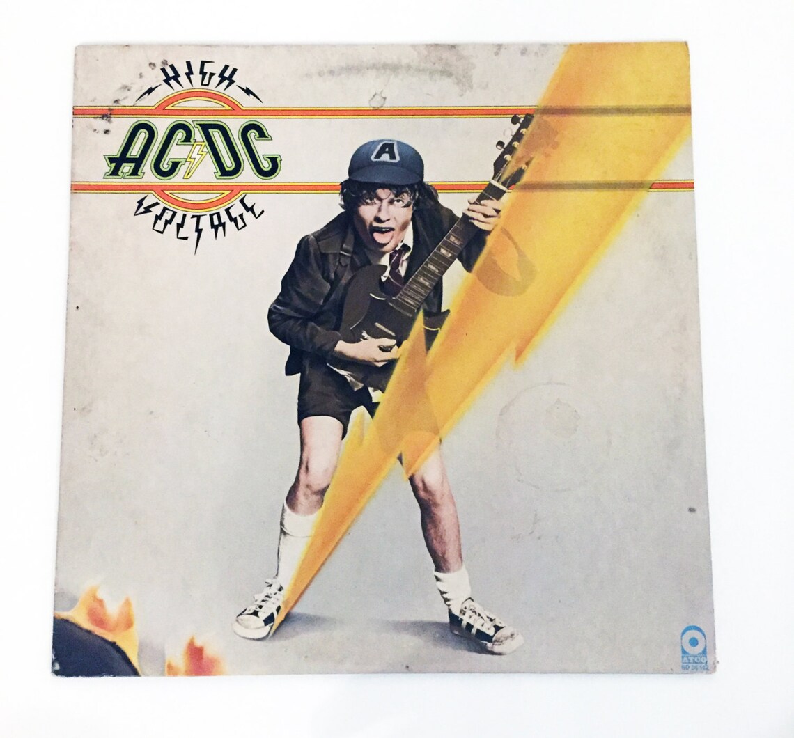 Original AC/DC High Voltage Vinyl Record LP 1975 Album Acdc 70s - Etsy