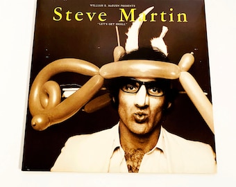 Vintage Steve Martin Let's Get Small Standup Comedy LP Record Vinyl Album 12" 1977