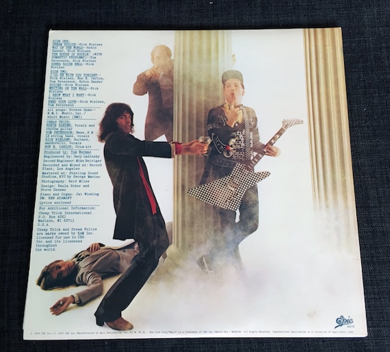 Original Cheap Trick Dream Police Vinyl Record LP 1979 Album