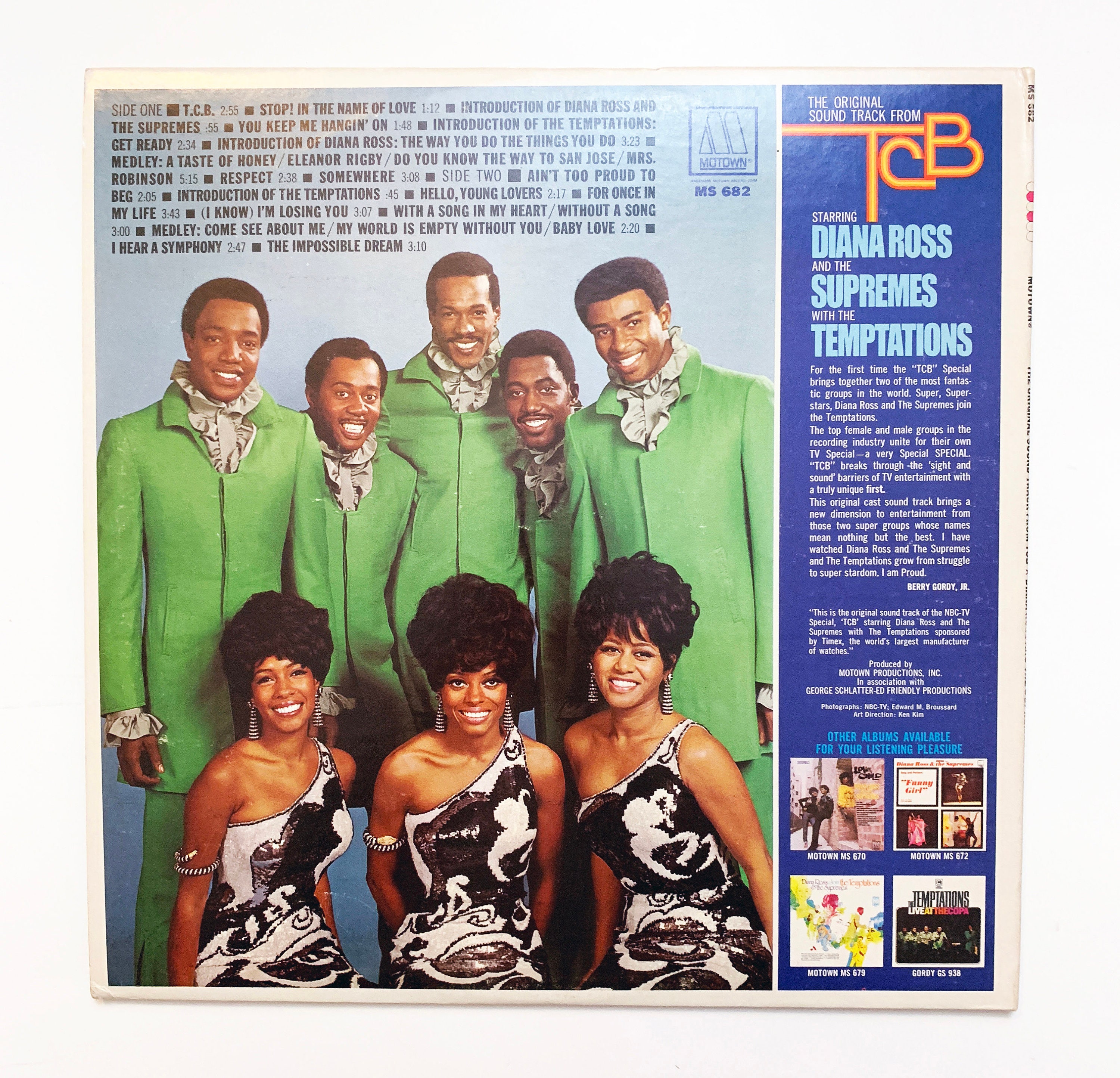 Vintage TCB Soundtrack Diana Ross and the Supremes With the