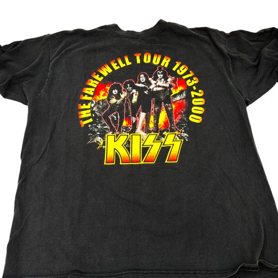 KISS　FAREWELL TOUR 1973―2001 TOKYO TシャツM Vintage KISS the Farewell Tour 1973-2000 Authentic 2000s Y2k