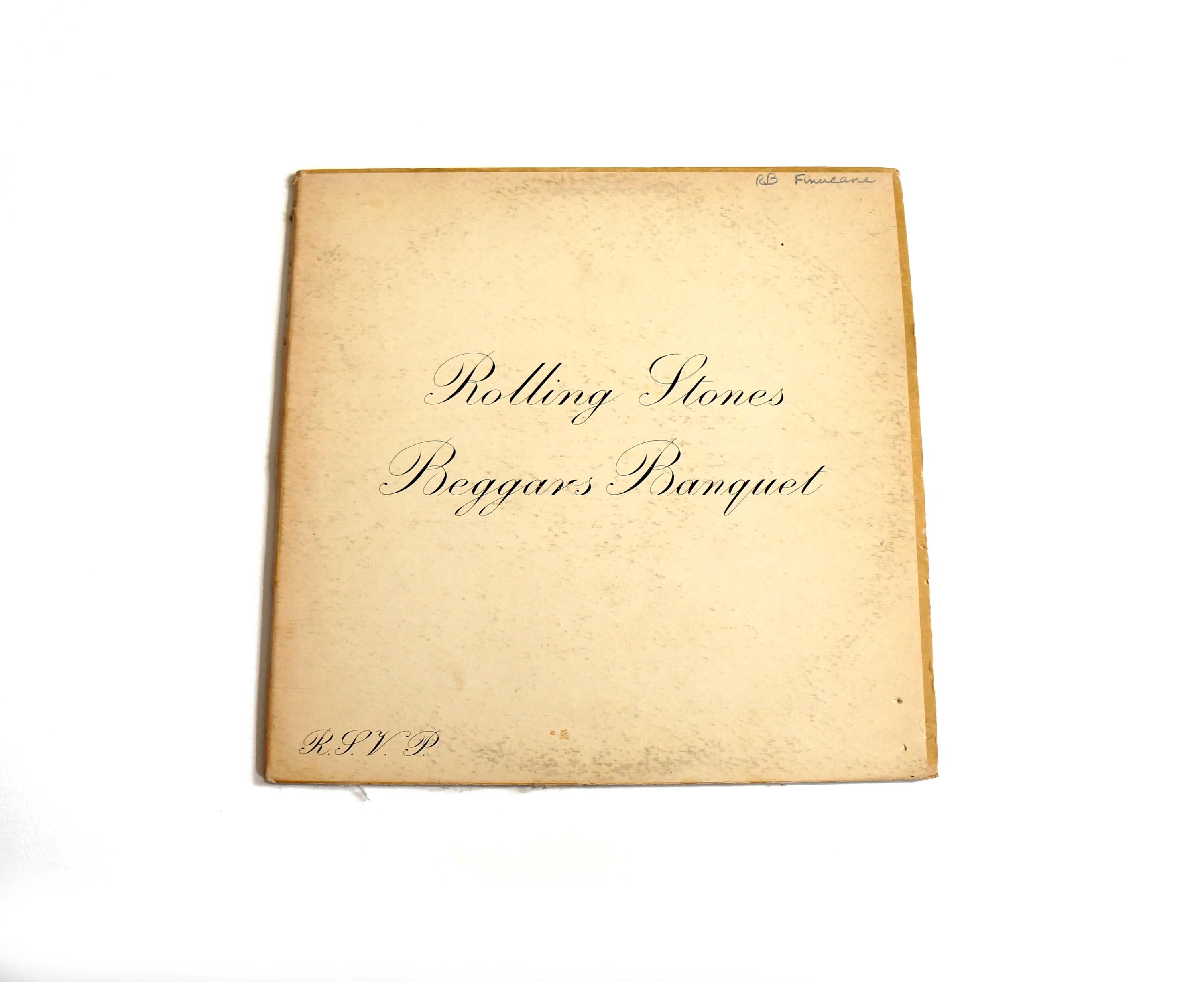 Vintage Rolling Stones Beggars Banquet LP Record Album Vinyl