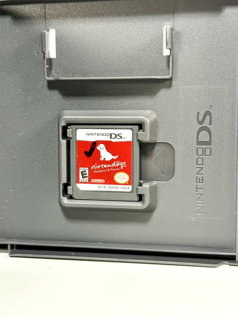 Vintage Nintendo DS Nintendogs Dachshund & Friends Dog Video Game ...