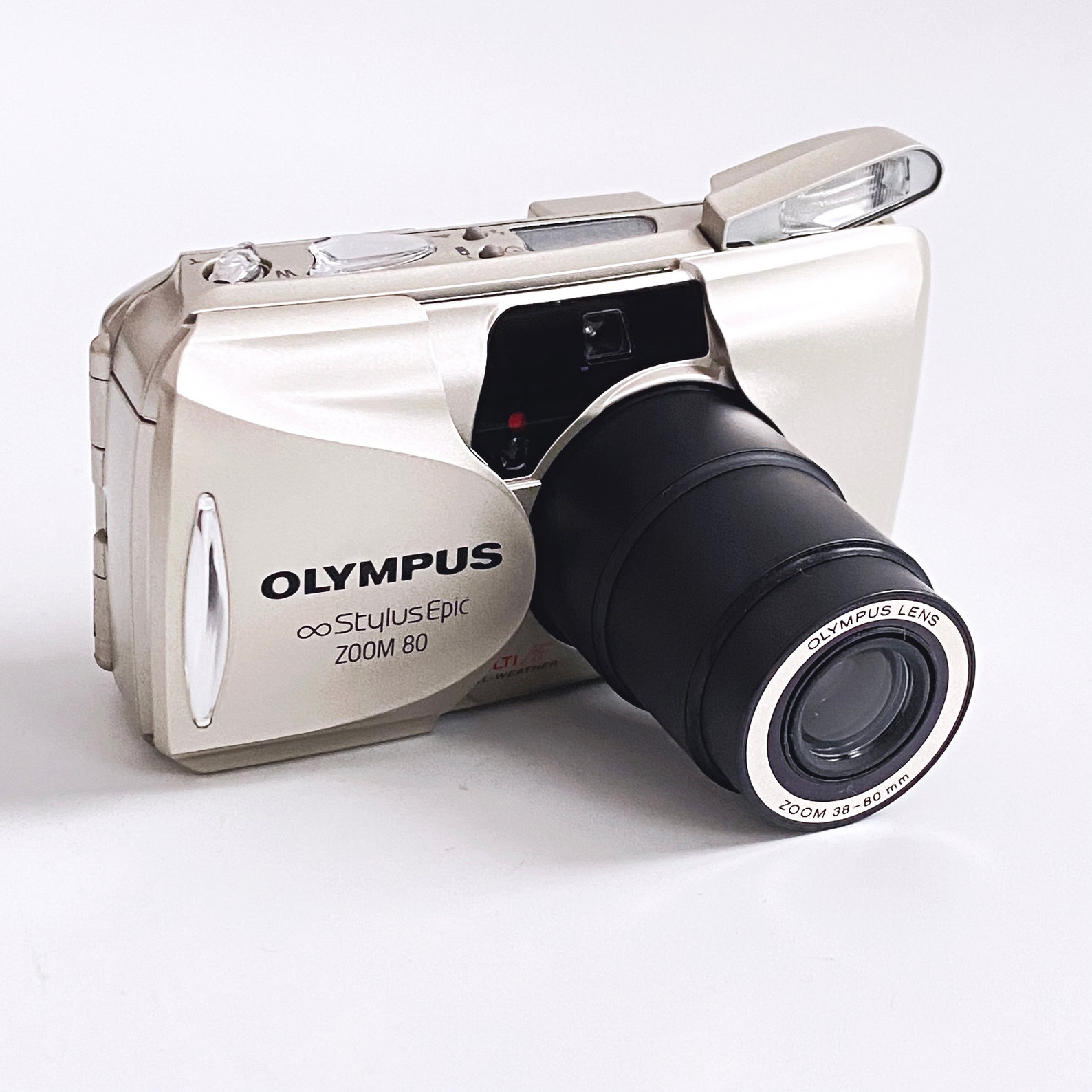 Vintage Olympus Stylus Epic 80 35mm Point Shoot Film Camera Etsy