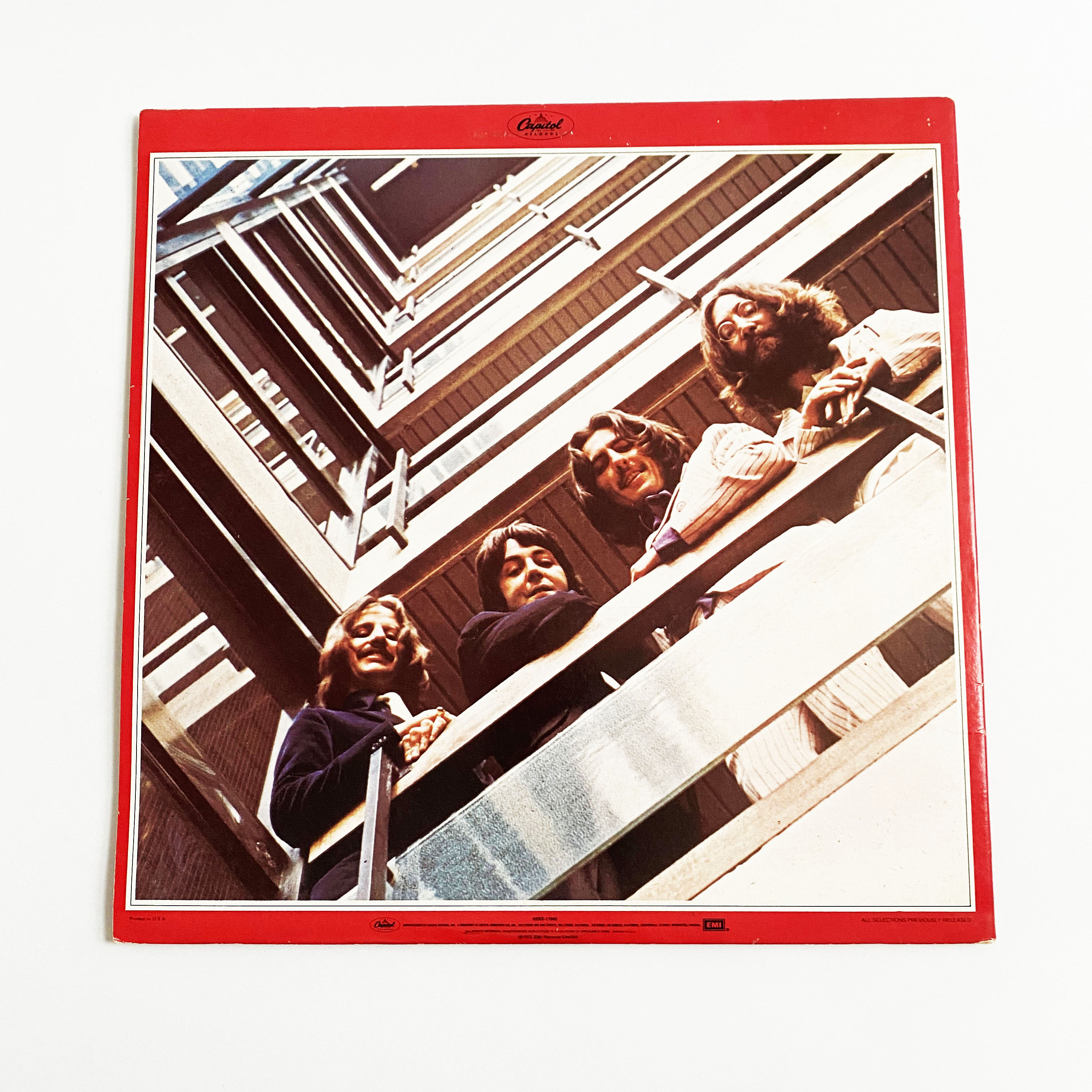 Vintage Red Vinyl the Beatles 19621966 Greatest Hits Gatefold | Etsy