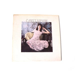 Vintage Carly Simon Self Titled Record Vinyl LP Album 1971 70s
