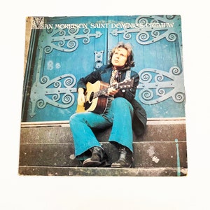 Vintage Van Morrison Saint Dominic&#39;s Preview LP Record Album Vinyl Original 1972 70s