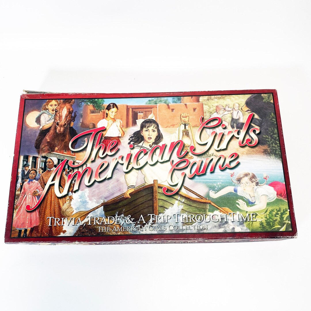 Vintage the American Girls Game Board Game 100% Complete 1999 90s ...