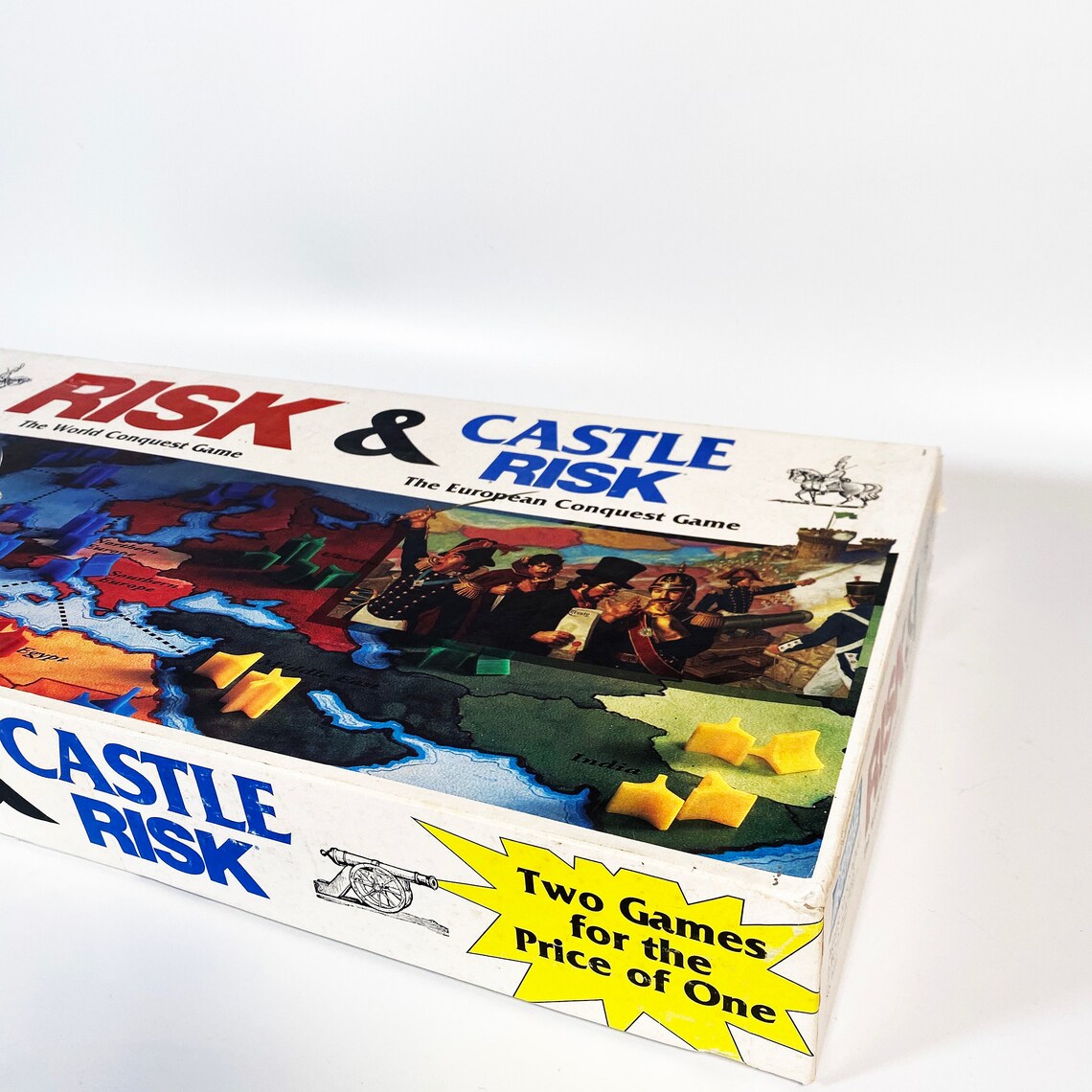 Vintage Risk and Castle Risk World Conquest Game Military Game | Etsy