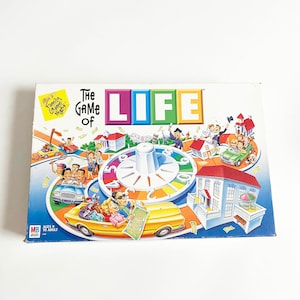 The Game of Life Board Game 100% Complete In Box Milton Bradley Game Night