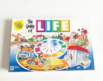 The Game of Life Board Game 100% Complete In Box Milton Bradley Game Night