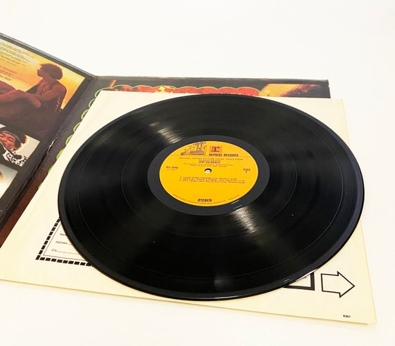Vintage Jimi Hendrix Rainbow Bridge Soundtrack 12