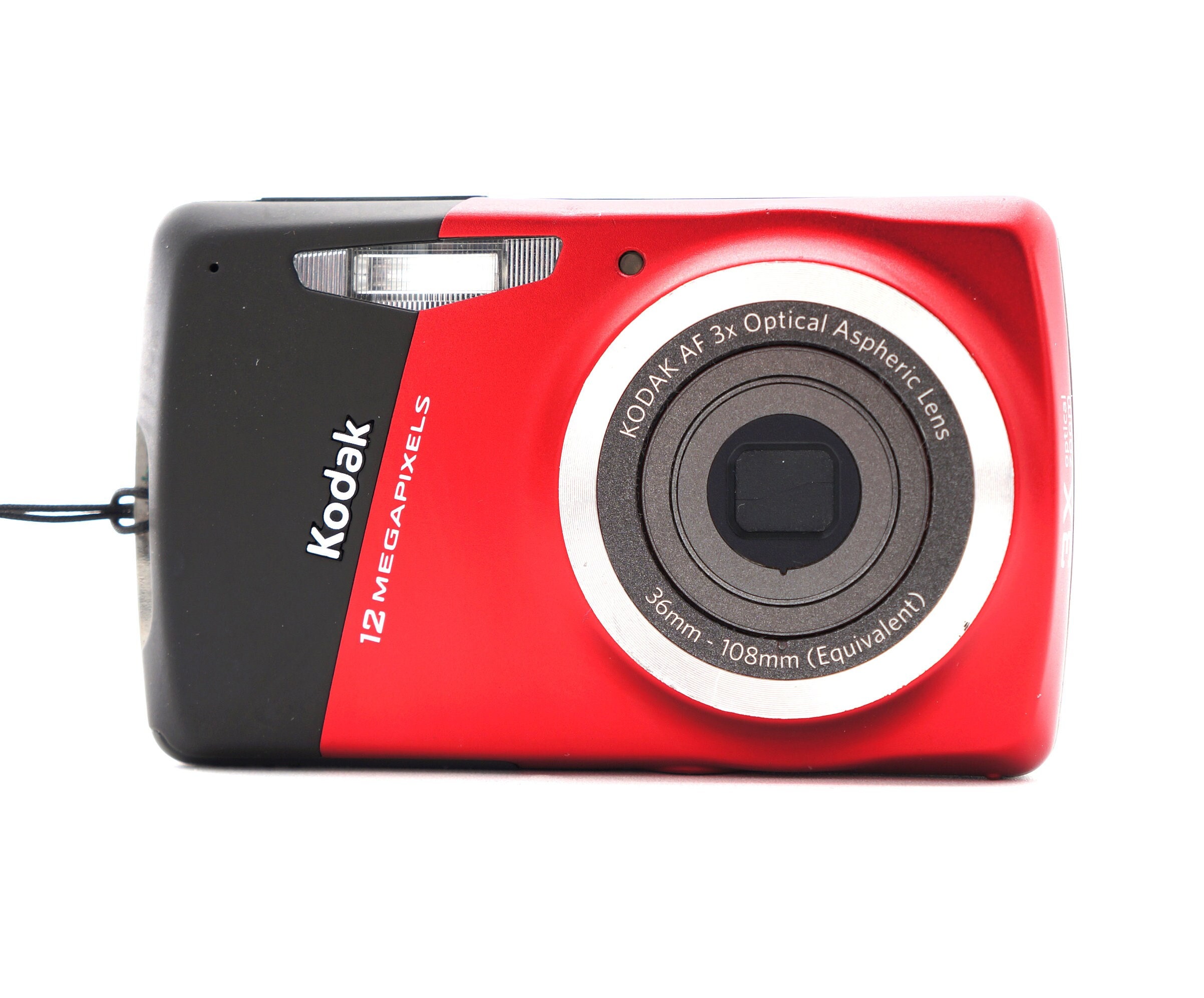 Vintage Kodak Easyshare M530 12mp Red Digital Camera Digi