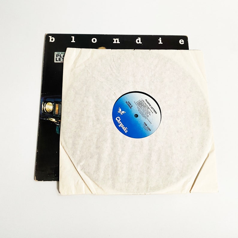 Vintage Blondie Plastic Letters LP Record Vinyl Album Auto Etsy